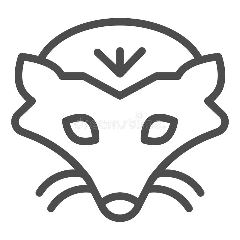 Mole Head Line Icon. Cute Marmot Animal Face Simple Silhouette Stock Vector - Illustration of sign, animals: 173127576 Mole Head Line Icon. Cute Marmot Animal Face Simple Silhouette Stock Vector - Illustration of sign, animals: 173127576