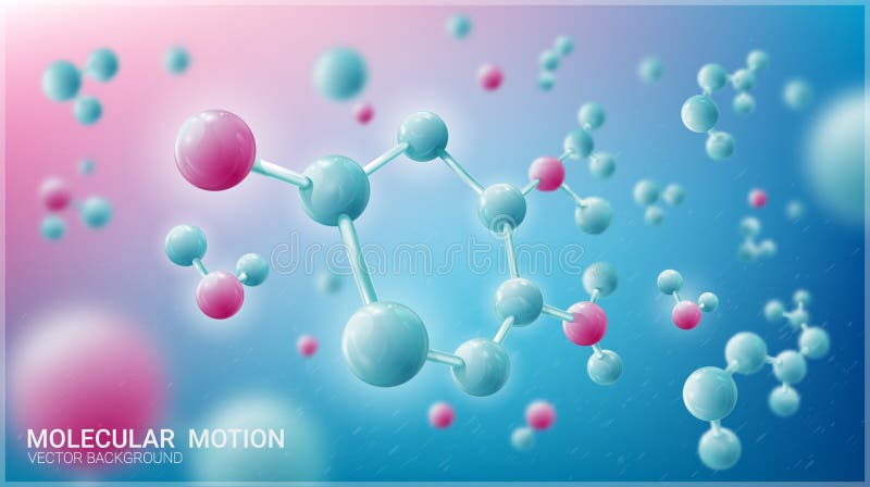 Molecole nel moto Atomi luminosi Priorità bassa blu vaga Vector l'illustrazione su un tema di medicina, la scienza, la tecnologia illustrazione di stock Molecole nel moto Atomi luminosi Priorità bassa blu vaga Vector l'illustrazione su un tema di medicina, la scienza, la tecnologia illustrazione di stock