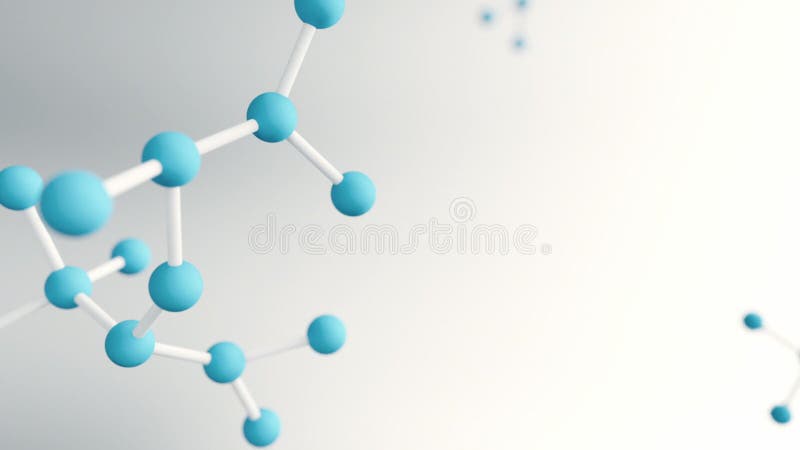 Moleculaire structuur voor wetenschap of geneeskrachtige presentaties