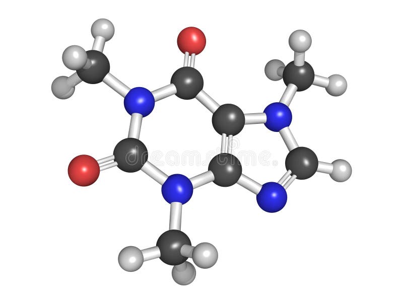 Molecular Model Of Lysergic Acid Diethylamide Lsd Stock Illustration