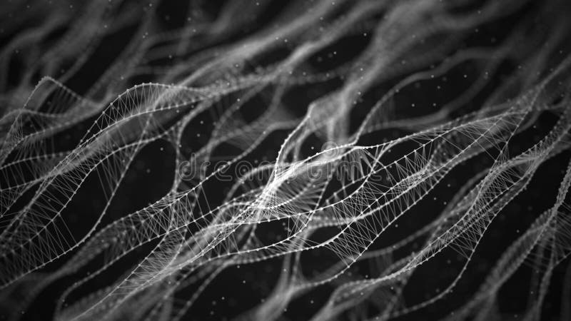Molekularer Hintergrund mit DNA Netzkonzept mit Verbindungspunkten und Linien Abstrakte Partikel lizenzfreie abbildung Molekularer Hintergrund mit DNA Netzkonzept mit Verbindungspunkten und Linien Abstrakte Partikel lizenzfreie abbildung