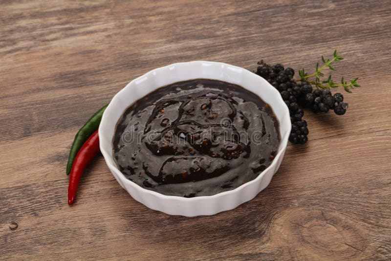 Spicy Black pepper sauce for meat. Spicy Black pepper sauce for meat