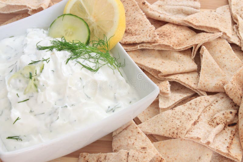 Molho de Tzatziki fotos de stock Molho de Tzatziki fotos de stock