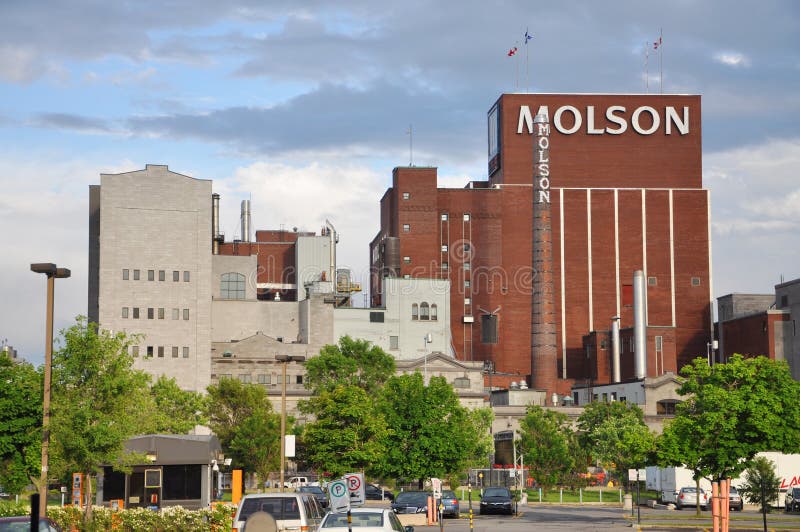 Molson Coors Brewing Company, Montreal Editorial Stock Image Image of
