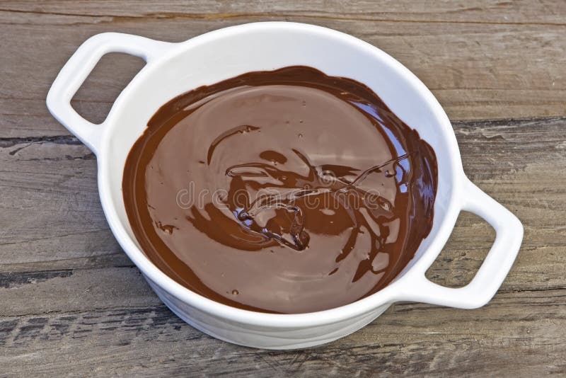 Molten chocolate stock image. Image of boil, liquid, sauce 20454959