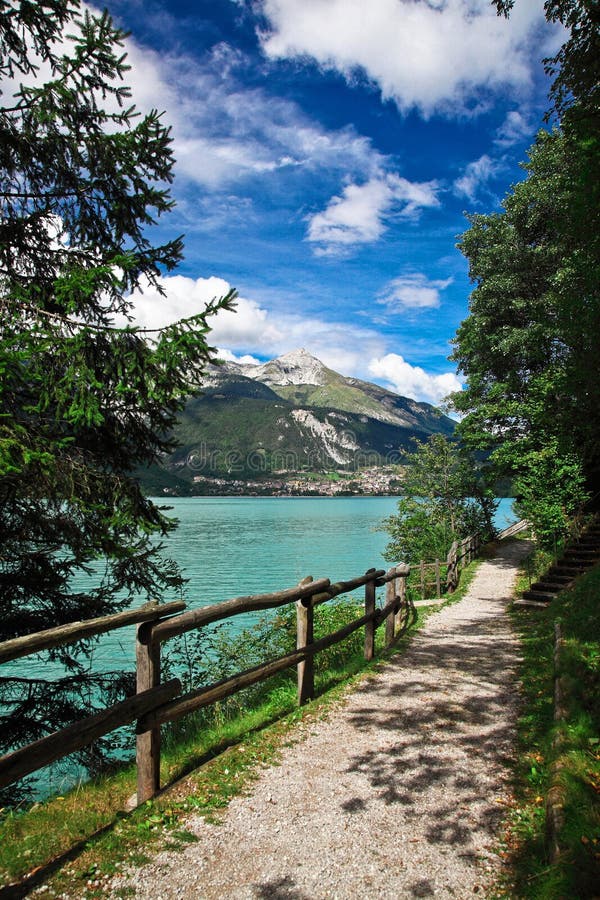 Lake Santa Giustina - The big dam in the valley of canyons - Nature - Lakes