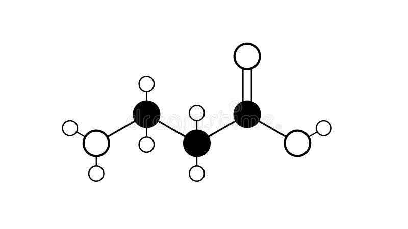 beta alanine molecule, structural chemical formula, ball-and-stick model, isolated image Alanine. beta alanine molecule, structural chemical formula, ball-and-stick model, isolated image Alanine.