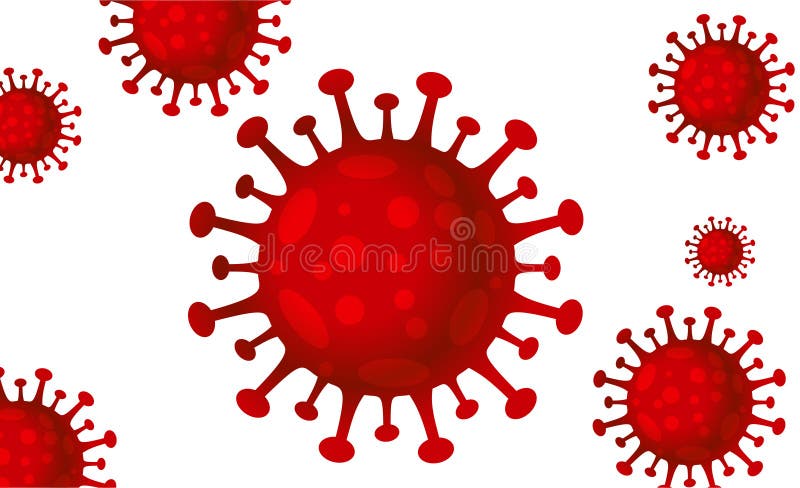 Molécula del virus de la corona o covid19.