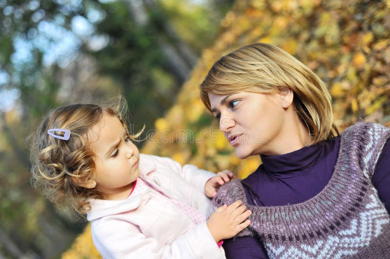 Mom and daughter stock photo. Image of beauty, happiness - 16959444