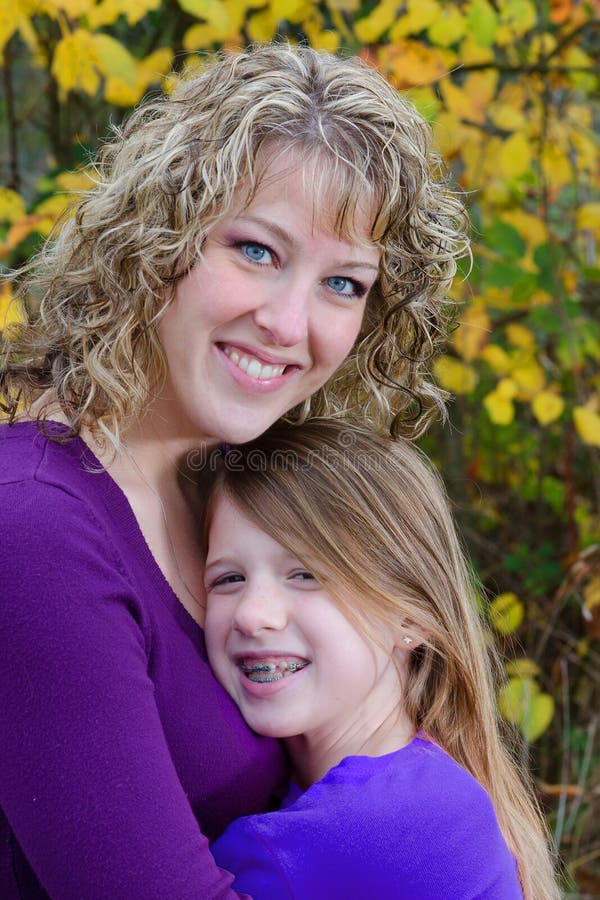 Mom and Daughter stock photo. Image of orthodontic, sweet - 35191850