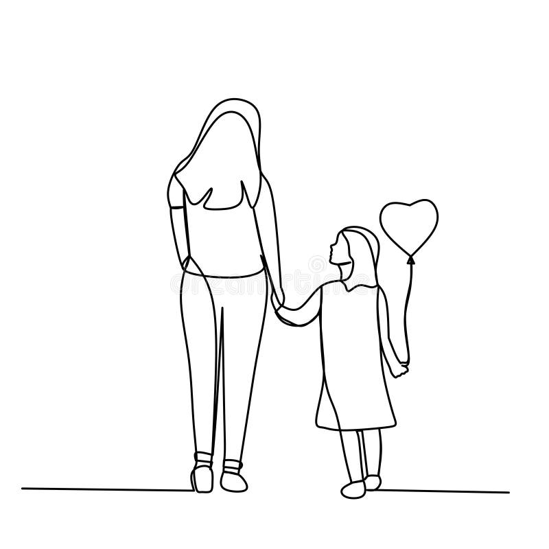 Easy Drawing for Mother's Day - How to Draw Easy-saigonsouth.com.vn