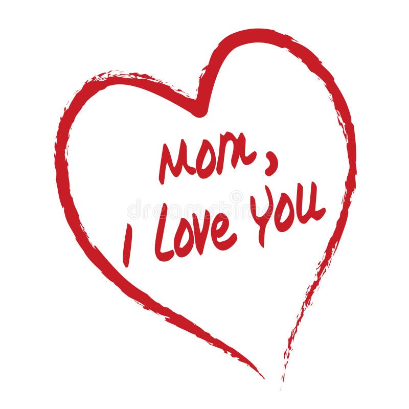 Mom i love you card