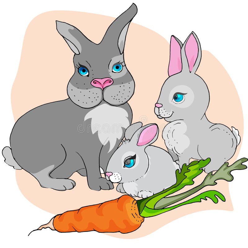 Rabbits Carrot Farm Stock Illustrations – 174 Rabbits Carrot Farm Stock  Illustrations, Vectors & Clipart - Dreamstime