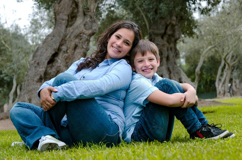 Mother With Son On Bed Stock Image Image Of Love Happy 112236483