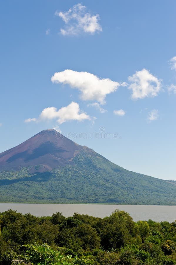 Momotombo Volcano Nicaragua Stock Image Image of scenic, jungle 7703053