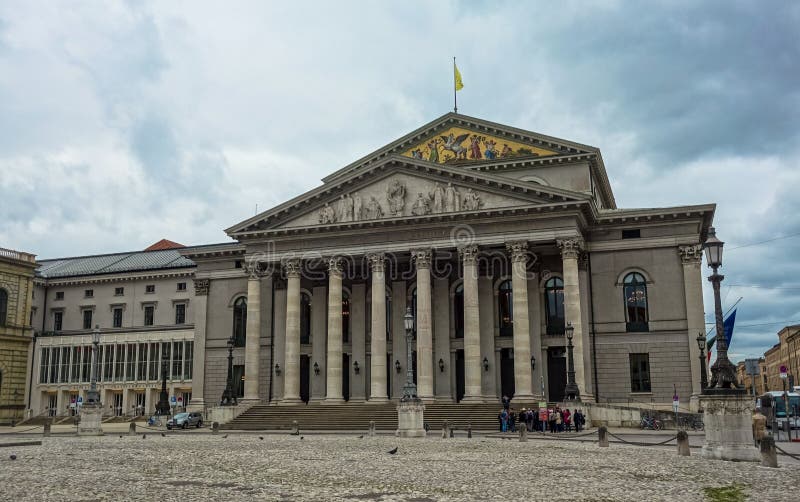 Monachium opera, Niemcy obrazy royalty free