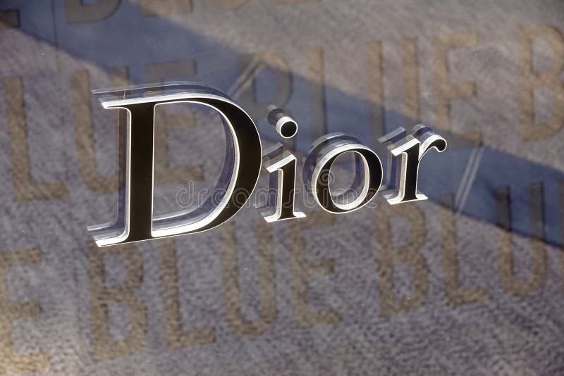 Monaco France - September 10, 2017. Dior Clothes Store Sign and ...