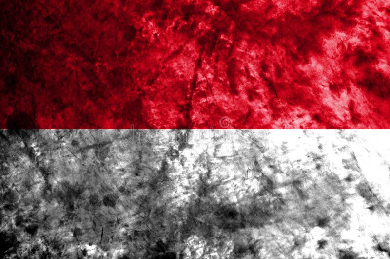 Monaco grungeflagga på den gamla smutsiga väggen royaltyfri illustrationer Monaco grungeflagga på den gamla smutsiga väggen royaltyfri illustrationer