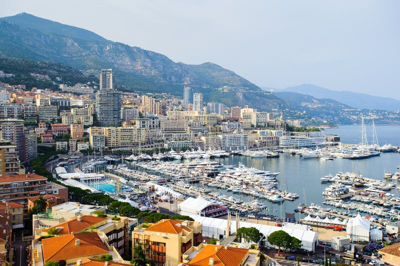 Architecture of Monaco stock photo. Image of cote, destination - 105990938