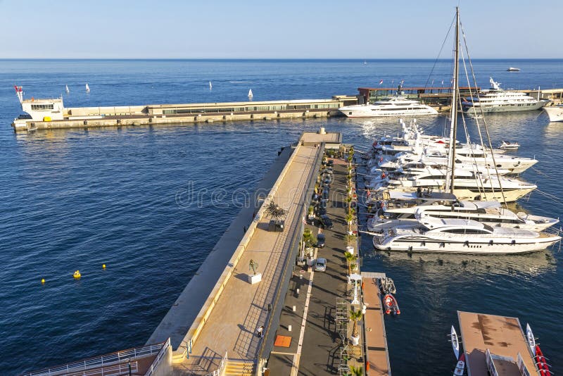 Yacht Club de Monaco Marina, Monaco stock images Yacht Club de Monaco Marina, Monaco stock images