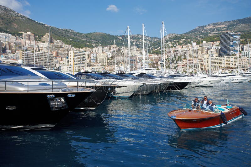 Monaco, Monte-Carlo, 29.05.2008: Port Hercule