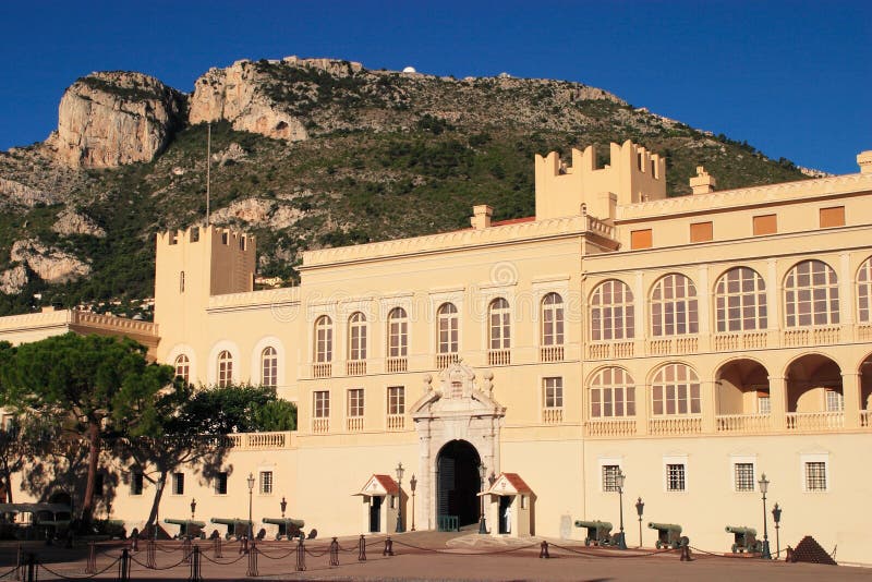 Monaco Royal Palace stock image. Image of montecarlo - 22582595