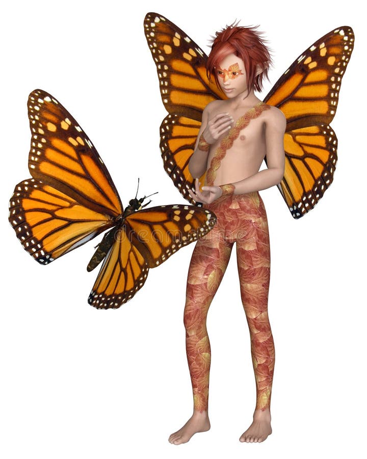 Monarch Butterfly Fairy Boy