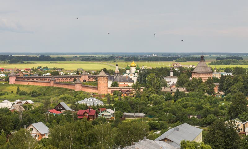 Monaster święty Euthymius Suzdal obrazy stock Monaster święty Euthymius Suzdal obrazy stock