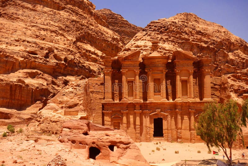 Monastery in Petra Jordan