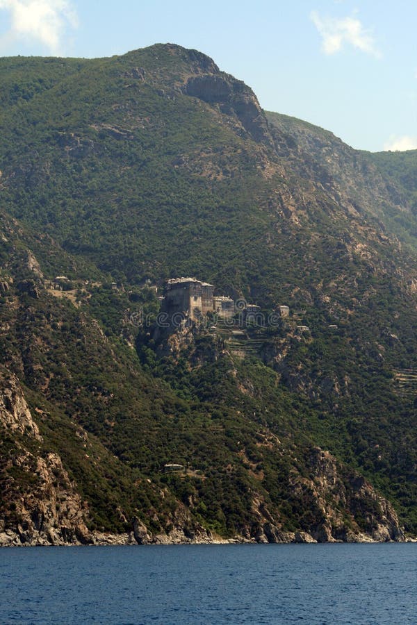 monastery on athos mountain