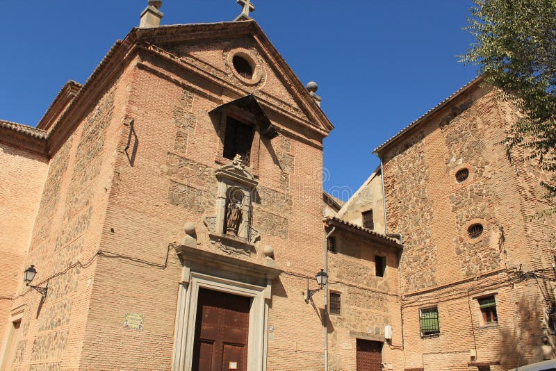 Monastery of the Carmelites in Toledo, Spain stock photo Monastery of the Carmelites in Toledo, Spain stock photo