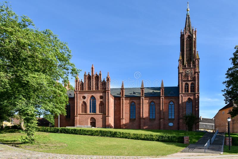 Monastery church Malchow in the state Mecklenburg-Vorpommern in Germany