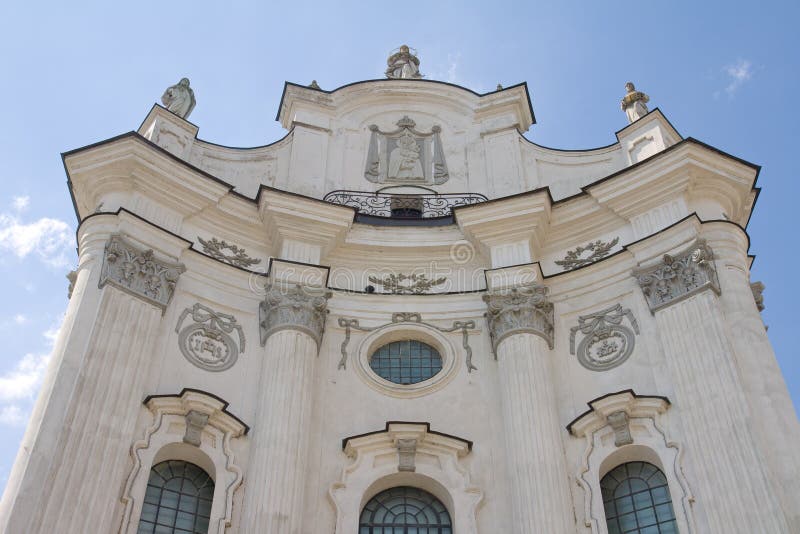 Monastery - Fortress of Carmelites, Berdychiv royalty free stock photo