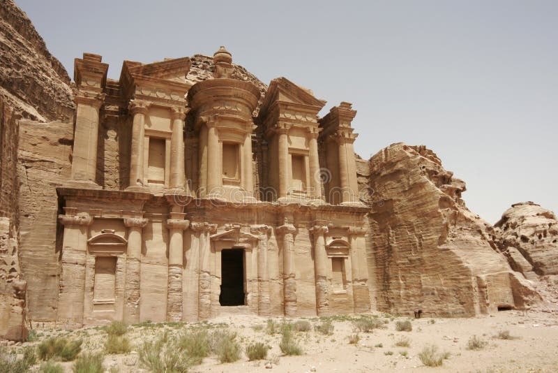 Monastery, Petra, Jordan, Middle East