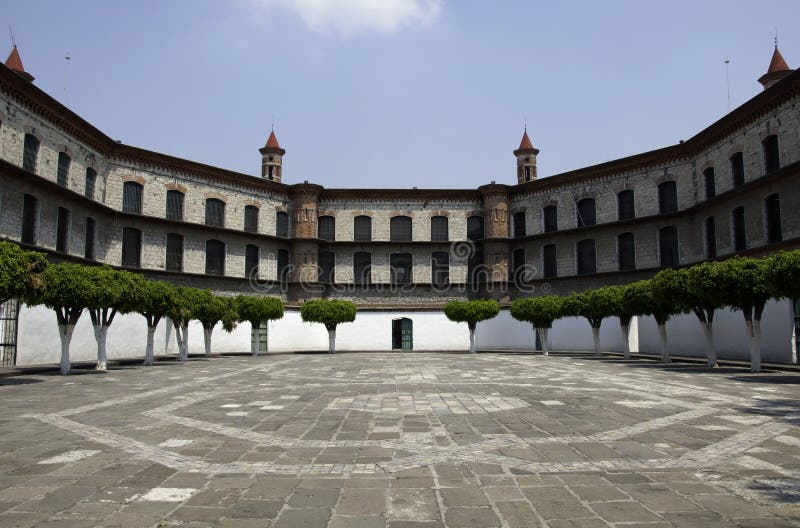 Monastery in Puebla. Mexico