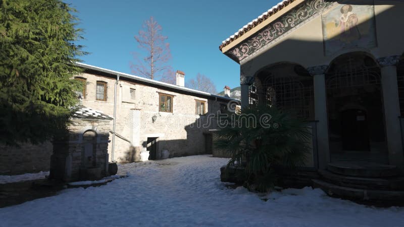 Monastère médiéval de bachkovo dormition de la mère de dieu bulgarie