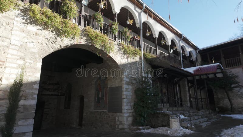 Monastère médiéval de bachkovo dormition de la mère de dieu bulgarie