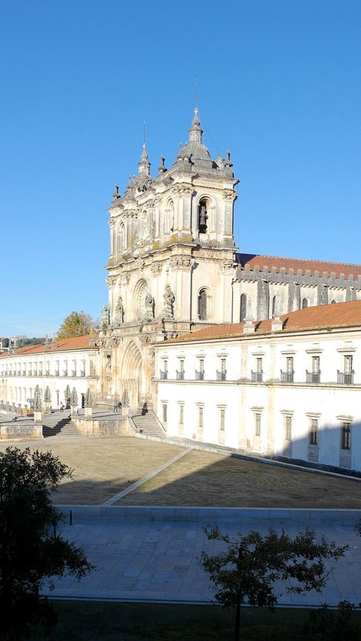 Monastério de Alcobaca, Alcobaca, Portugal foto de stock royalty free Monastério de Alcobaca, Alcobaca, Portugal foto de stock royalty free