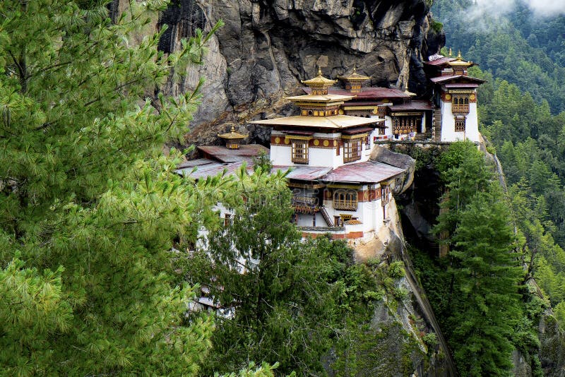 Monastério de Taktshang em bhutan