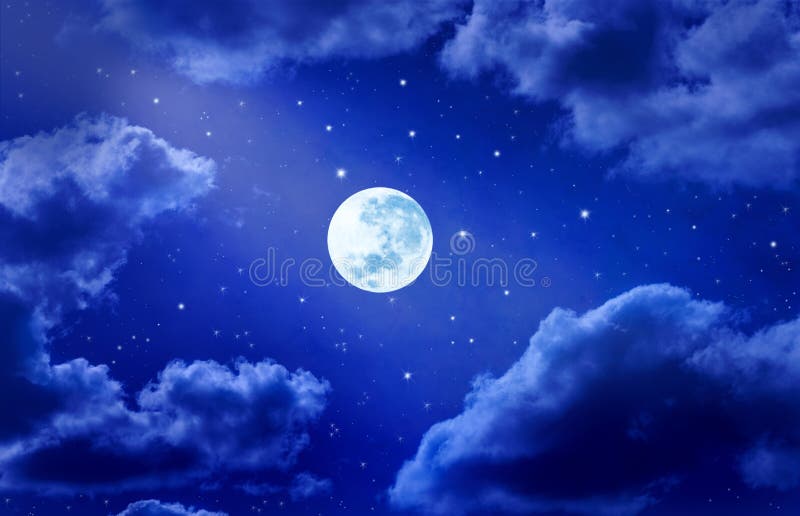 Mond Stars Himmel