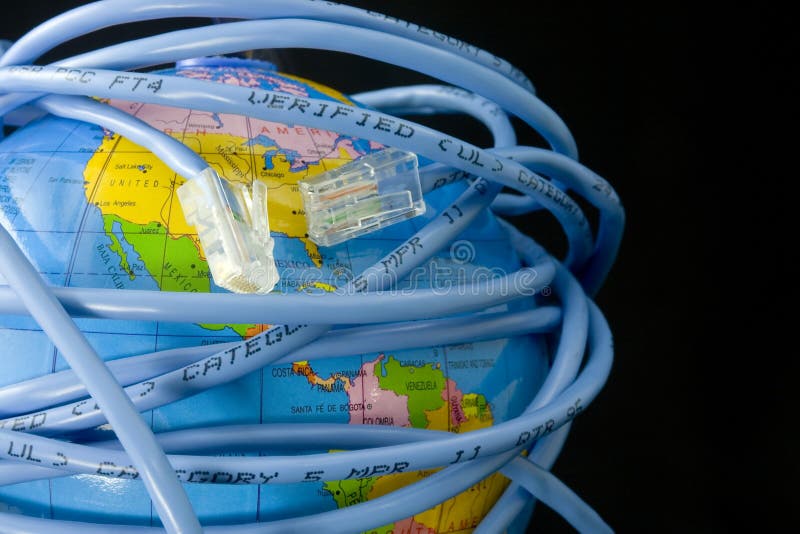 Monde connecté photographie stock libre de droits Monde connecté photographie stock libre de droits
