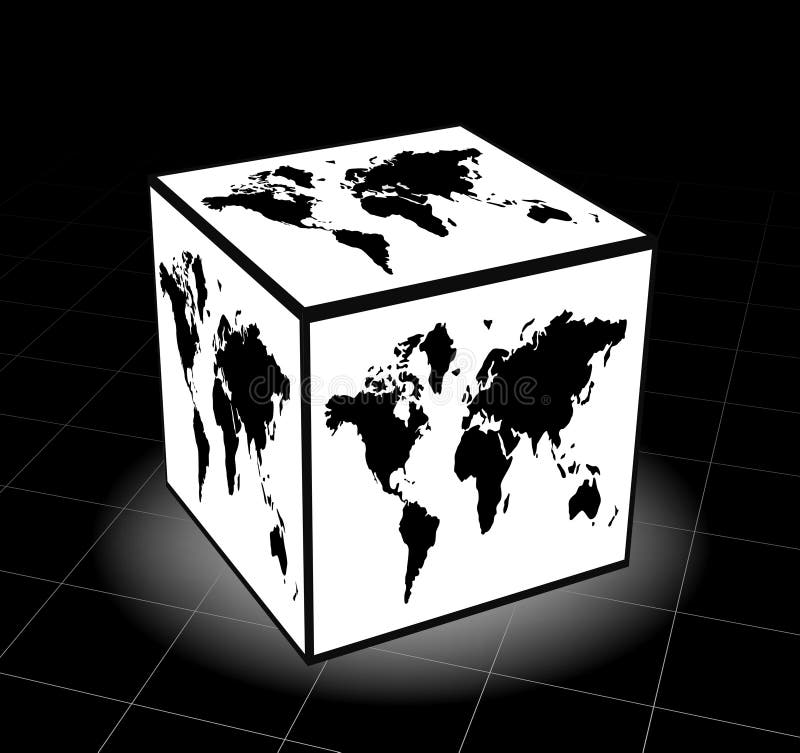 monde de carte illustration stock monde de carte illustration stock