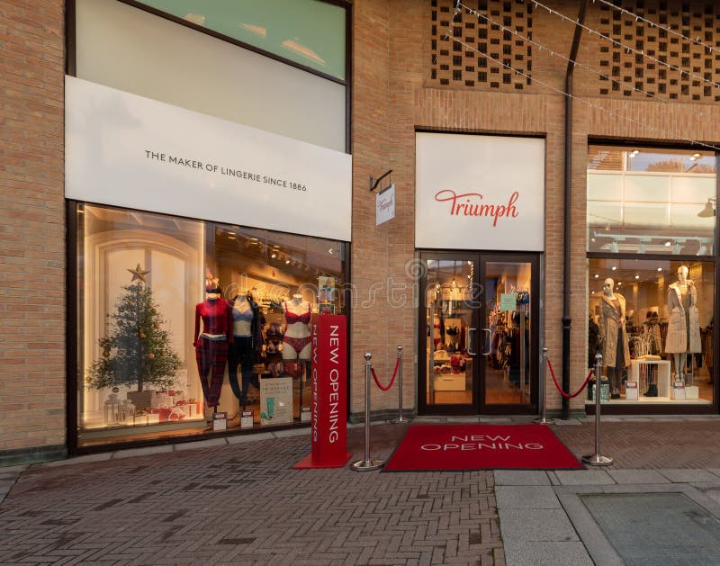 Triumph Lingerie Store in the Mondovicino Outlet Village Editorial Image -  Image of retail, exterior: 263532615