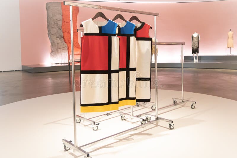 Mondrian dresses by Yves St Laurent