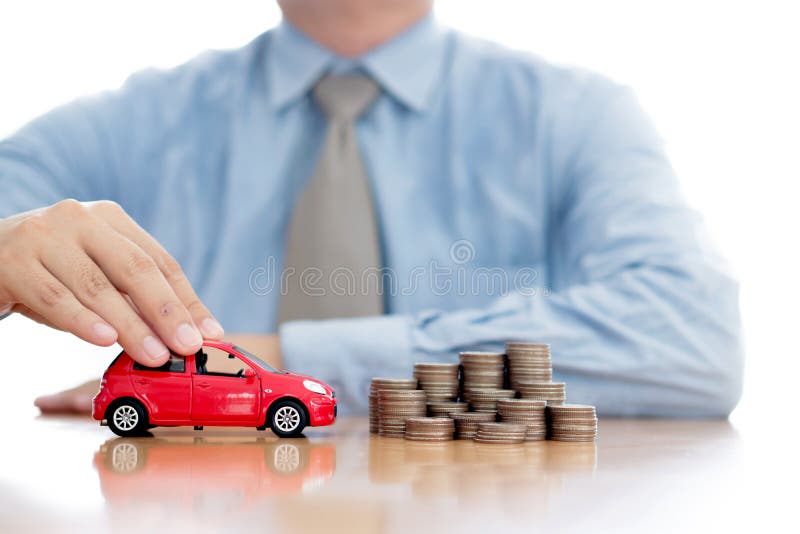 Monedas y coche cada vez mayores de protección de la persona imagen de archivo libre de regalías Monedas y coche cada vez mayores de protección de la persona imagen de archivo libre de regalías