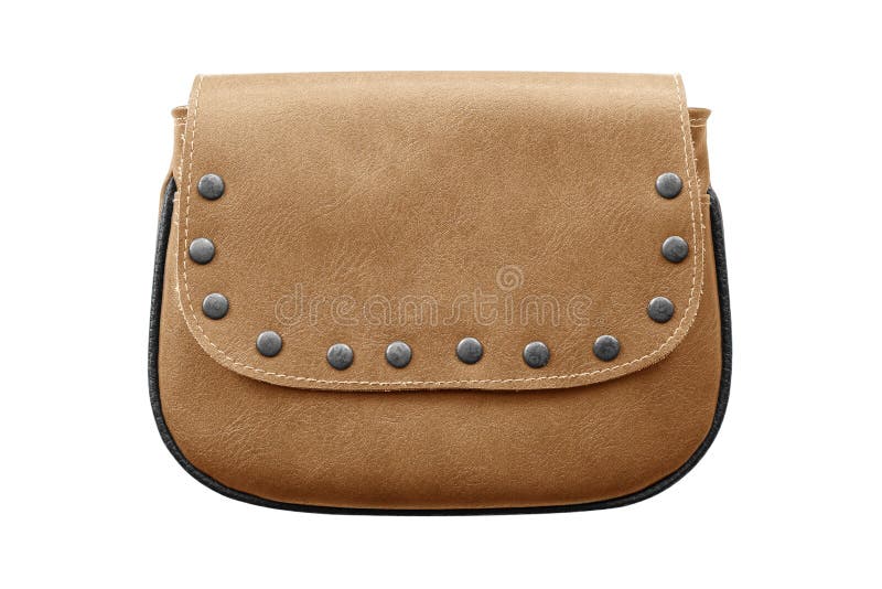 Monedero De Cuero Para Aislado En Blanco Foto de archivo - Imagen de moderno, blanco: 98231782