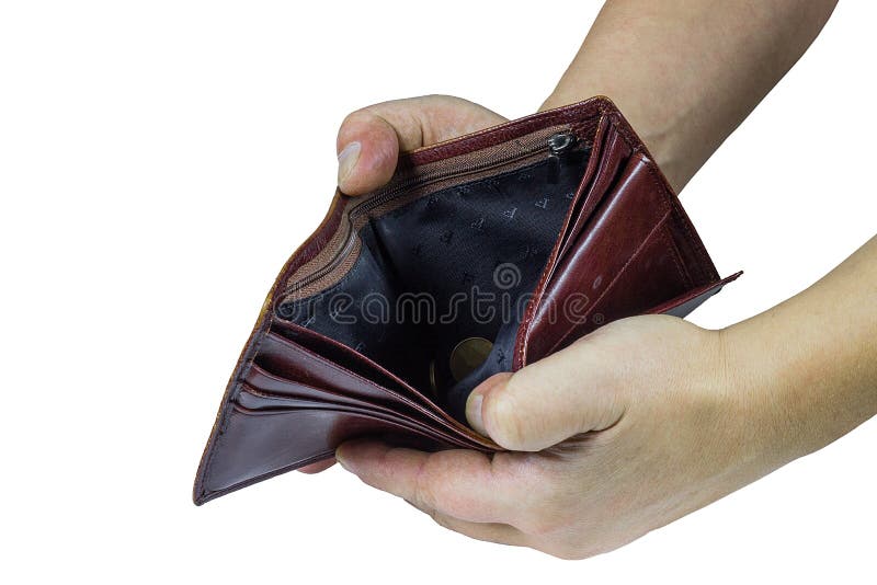 Monedero Vacío Fotos de - Fotos libres de regalías