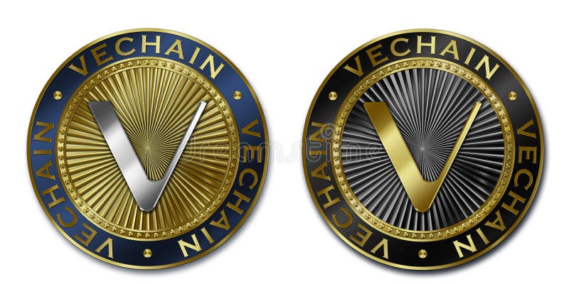 Rete Dell'icona Di Cryptocurrency Di Vechain VEN ...