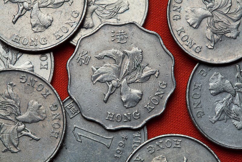 Monety Hong Kong obraz stock Monety Hong Kong obraz stock