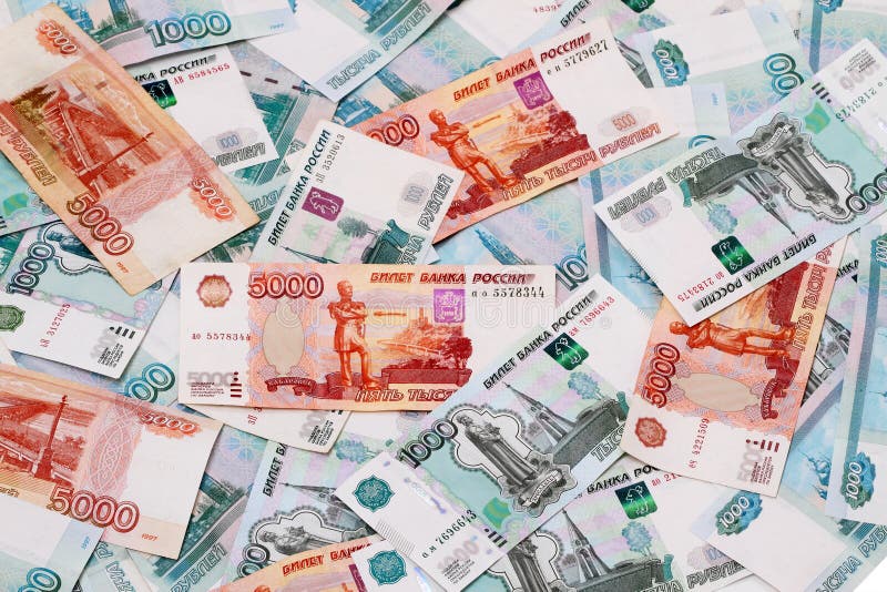 Money background (Russia)